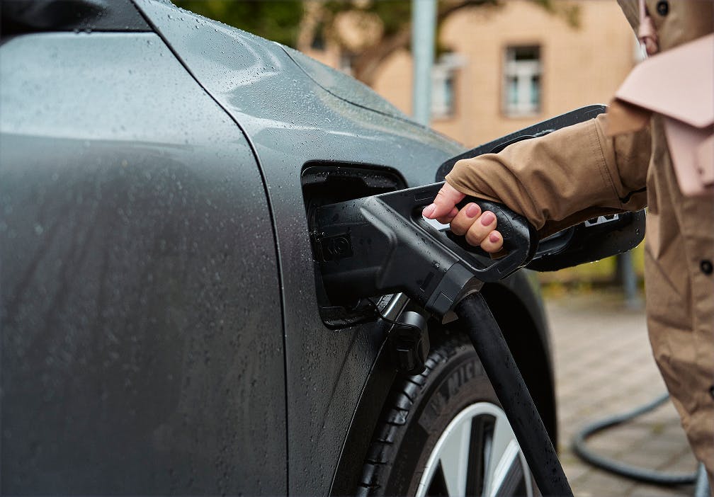 Charging a car