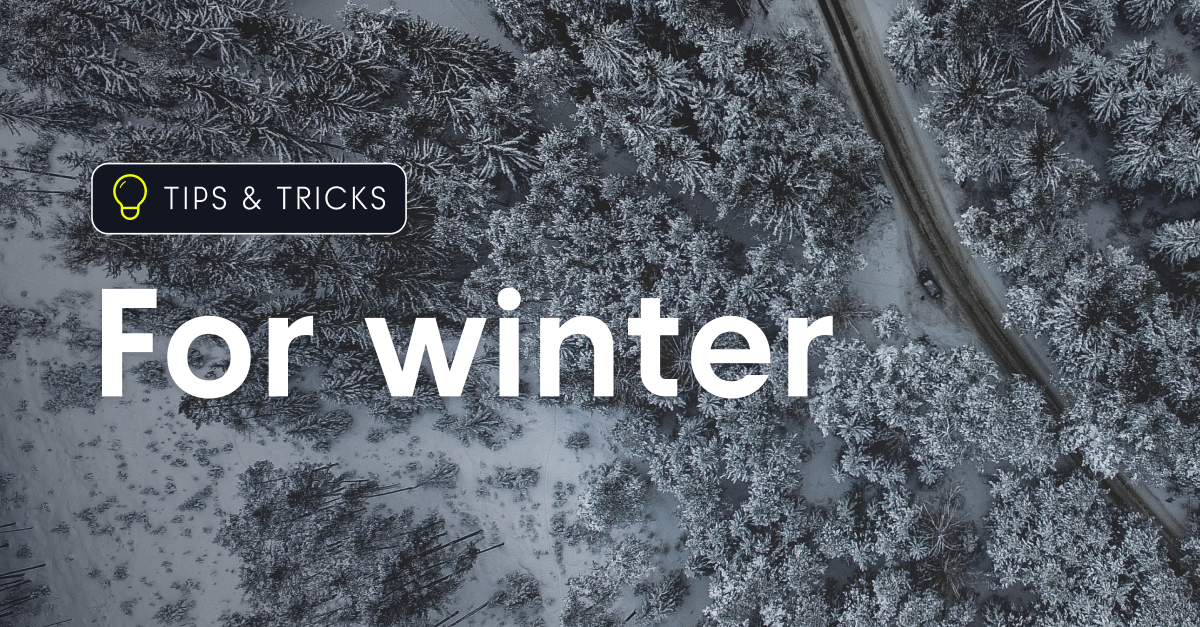 Winter driving tips & tricks